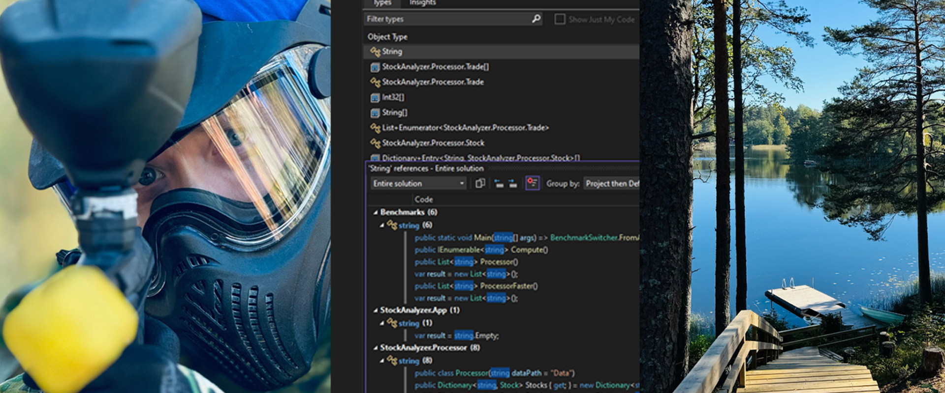 Optimizing C# code performance and paintball